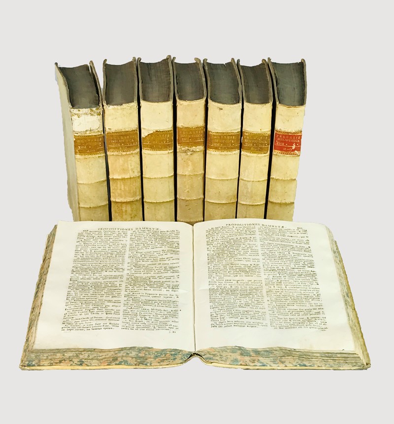 Canonic and Civil Law. FERRARIS. Prompta Bibliotheca Canonica, Juridica, Moralis,  [..]