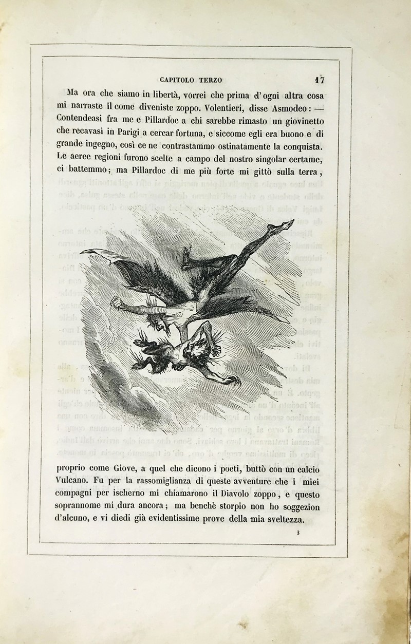 Illustrated French Literature. LE SAGE. Il Diavolo Zoppo.  - Auction Books, Autographs,  [..]