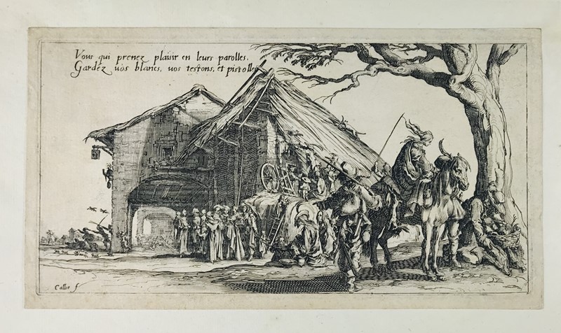 CALLOT. La Halte des Bohemiens: les diseuse de bonne-aventure.  - Auction Books,  [..]