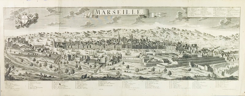 PROBST - LEIZEL. Marseille.  - Auction RARE BOOKS, PRINTS, MAPS, AUTOGRAPHS AND  [..]
