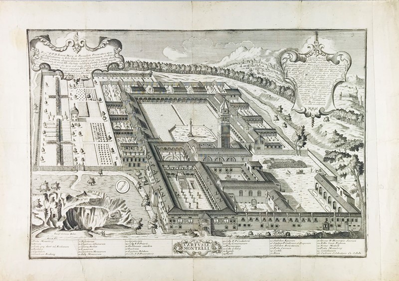BOSIO. Cartusia Montelli [La Certosa del Montello].  - Auction Books, Autographs,  [..]