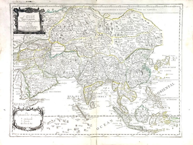 DUVAL. L’Asie reveue et augmentee.  - Asta RARE BOOKS, AUTOGRAPHS, MAPS &  [..]