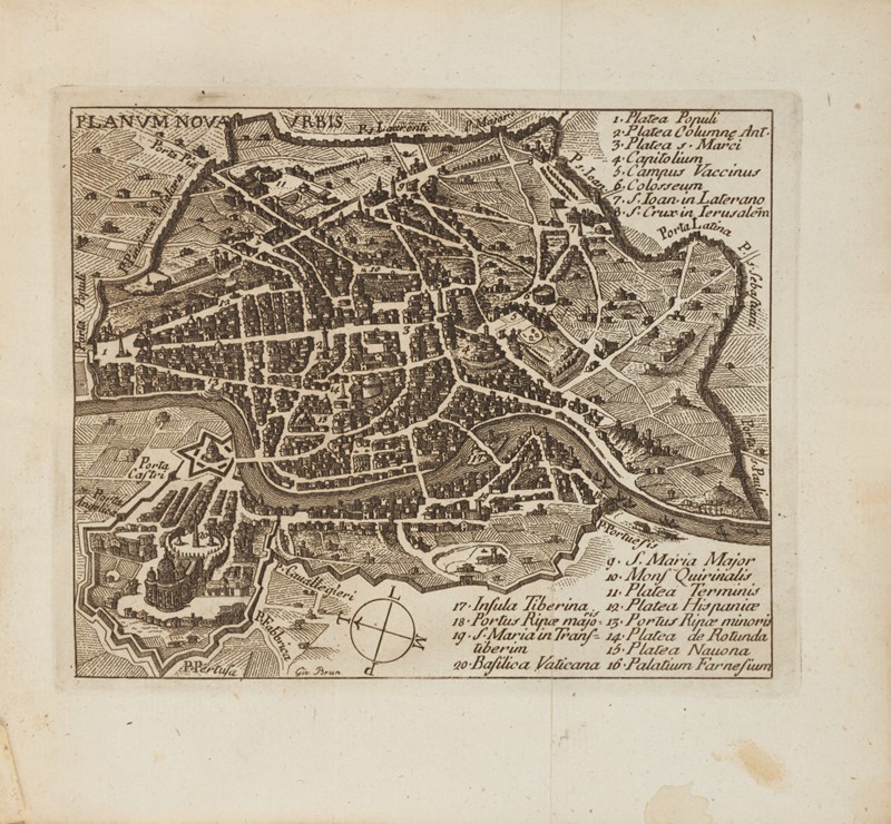 Rome. PIALE. La ville de Rome ou Description de cette superbe ville.  (1826)  -  [..]