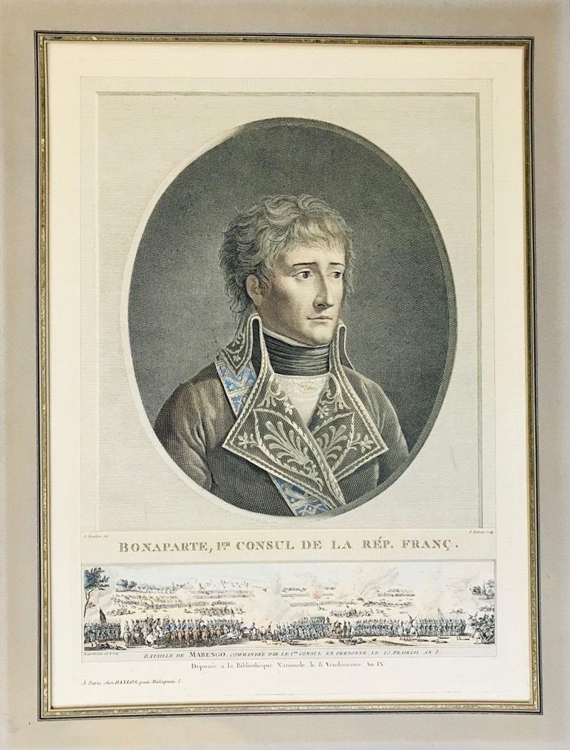 AA.VV. Bonaparte, 1er Consul de la R&#233;publique. Bataille de Marengo.  -  [..]