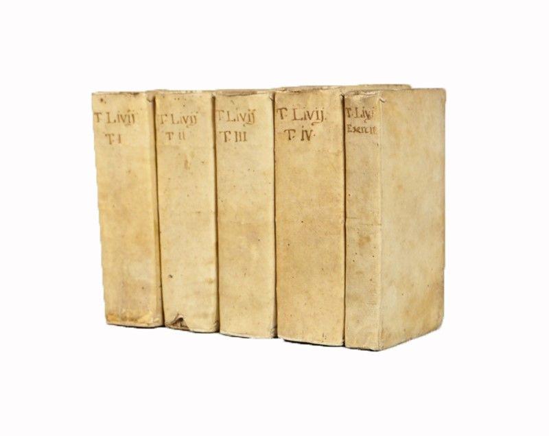 Roman history. TITO LIVIO. Historiae Romanae principis.  - Auction Fine Books, Manuscripts, Prints and Autographs - Bado e Mart Auctions