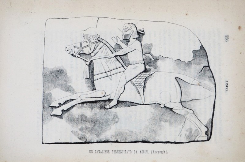 Assyrian Archeology. LAYARD. Delle Scoperte di Ninive.  (1855)  - Auction FINE BOOKS,  [..]